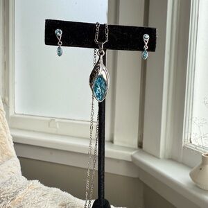 Fifth Ave Collection - Blue Topaz Jewelry Set